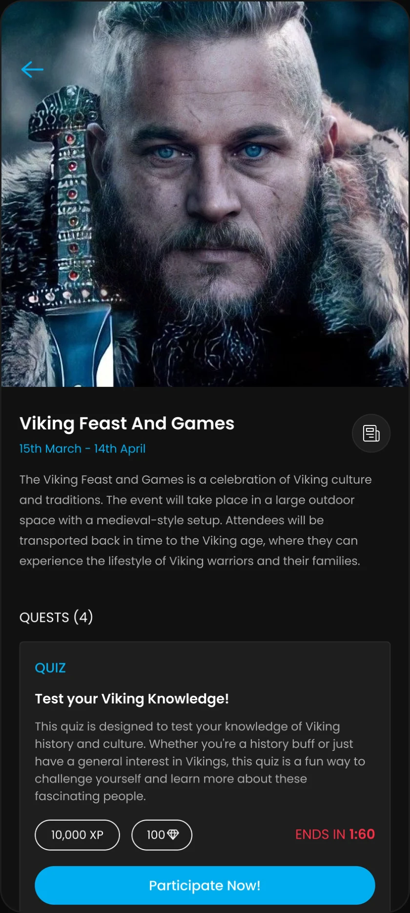 Event Page