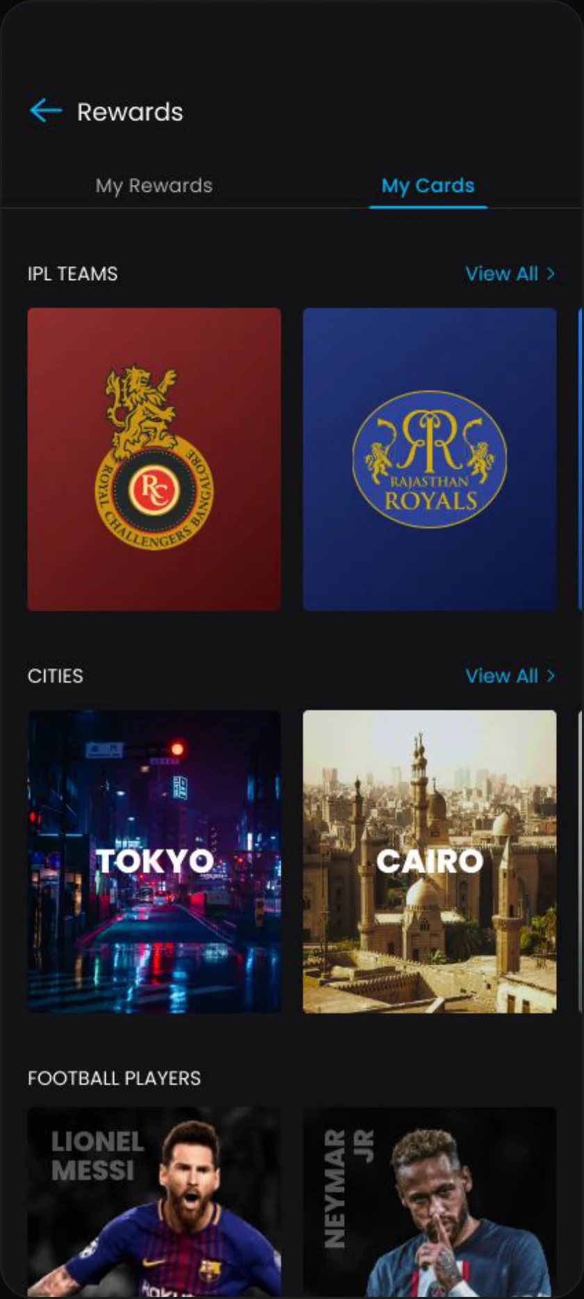 Virtual Rewards