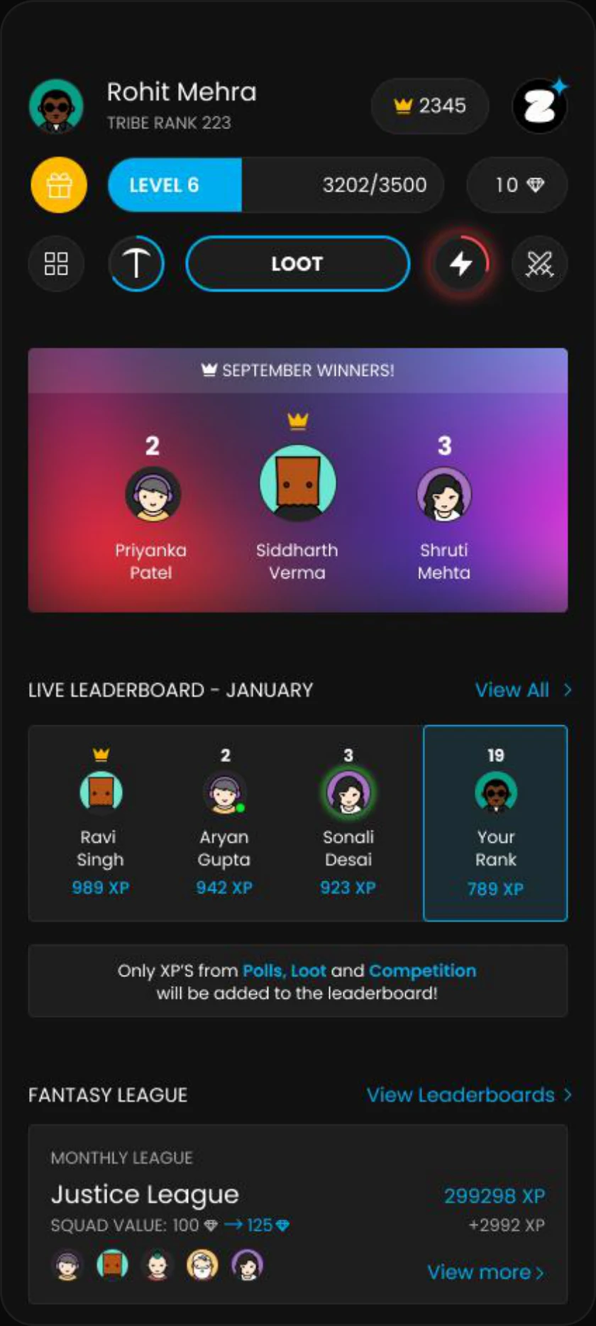 Leaderboard Rules
